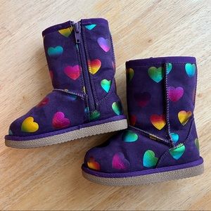 Harper Canyon Faux Shearling Boots (Toddler) size 6